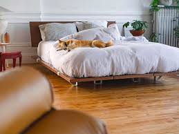 Haageep 18 inch king bed frame high metal bedframes platform no box spring needed with storage heavy duty. The Best Bed Frames In 2020 Business Insider