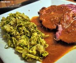 Kasslerbraten Mit Rosenkohl In Senfrahm Rezept Rezept Kassler Rezept Rezepte Einfache Gerichte