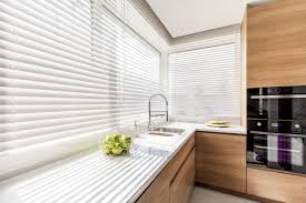 should use blinds for your kitchen windows