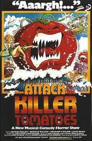 It's a musical, no it's a dark comedy, no it's a horror film. Attack Of The Killer Tomatoes Wikipedia