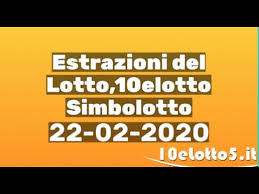 Su estrazioni10elotto.it trovi l'archivio con tutte le estrazioni dieci e lotto: Estrazioni Del Lotto 10elotto E Simbolotto Del 22 Febbraio 2020 Youtube