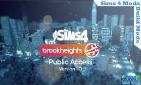Any game that is moddable has mods. Sims 4 Open World Mod Brookheights 1 0 Public Best Sims Mods