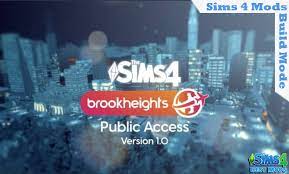 Download and see how the mod works in the game! Sims 4 Open World Mod Brookheights 1 0 Public Best Sims Mods