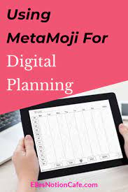 Using Metamoji For Digital Planning Android App Design Android Planner Planner Apps