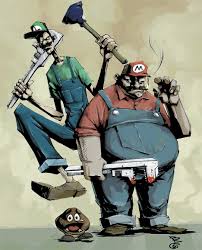 Free cliparts that you can download to you computer and use in your designs. Seedy Mario Bros 10 Dark Depictions Of Mario And Luigi Gadgets Science Technology
