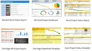 Project Status Report Template Free Downloads Project Status Report Progress Report Template Project Dashboard