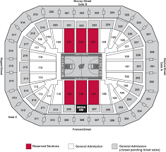 70 Comprehensive Kohl Center Seat Map