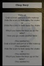 System Of A Down Lyrics Para Android Apk Baixar