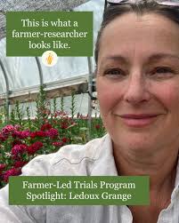 Can teff handle high winds? Farmer Kristin Swoszowski-Tran @ledoux_grange  aims to find out. Kristin is participating in OFRF's Farmer-Led Trials  (FLT) Program, to conduct an on-farm trial to try to find a