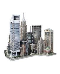 If you love nyc, we have 3d empire state building puzzle challenge yourself by creating a lifelike 3d replica of one of new york city's most famous landmarks: Wrebbit 3d 2010 Midtown East New York 3d Puzzle Tan Beige Metlife Building Midtown Grand Central Station
