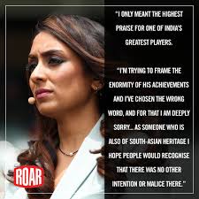 Isa Guha has issued an apology after the popular commentator triggered an  outcry by describing Jasprit Bumrah as India's 'most valuable primate'.  READ MORE: bit.ly/3ZFwIL2