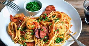 Prawn Chorizo And Chilli Pasta Recipe Yummly Recipe Easy Prawn Recipes Recipes Pasta Recipes