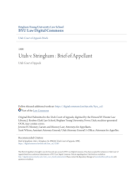 Utah v. Stringham : Brief of Appellant