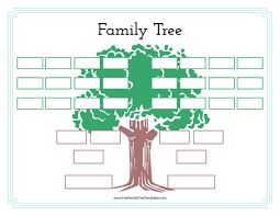 42 Family Tree Templates For 2018 Free Pdf Doc Ppt