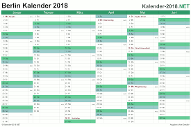 Feiertage 2021 im bundesland berlin. Kalender 2018 Berlin