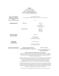 good resume examples for all careers