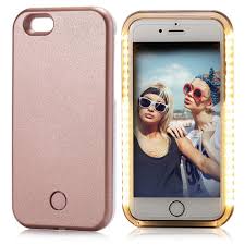 Amazon Com Iphone 6s Case Elftear Led Light Up Luminous Selfie Cell Phone Case Illuminated Back Cover F Selfie Phone Case Girl Phone Cases Light Iphone Cases