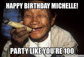 Happy Birthday Michelle