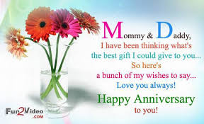 Wedding anniversary card for parents. Quotes For Parents Anniversary Card Quotesgram