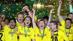Search only for dfb pokal Bvb Gewinnt Den Dfb Pokal Erling Haaland Und Jadon Sancho Schiessen Rb Leipzig Ab Eurosport