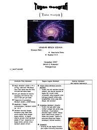 Tata surya kita bagian dari galaksi bima sakti yang di dalamnya terdiri dari matahari, planet, satelit, komet, asteroid dan meteor Kumpulan Soal Tata Surya Untuk Smp Kelas 7 Kurikulum 2013 Masnurul