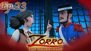 Don diego ne veut pas qu'anita retourne en espagne et tente de. Le Banni Les Chroniques De Zorro Episode 23 Dessin Anime De Super Heros Youtube