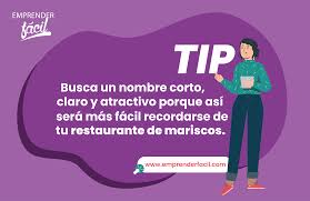 Nombres griegos entra y descubre todos los apelativos de niño y niña para tu bebé, así como de dioses y diosas. Nombres Para Restaurantes De Mariscos Emprender Facil