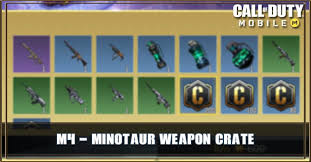 Modern warfare and warzone brings with it a ton of new skins and operators to unlock in the coming weeks. M4 Minotaur Weapon Crate Items Odds Cod Mobile Zilliongamer