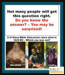 Was Abraham Alive When Jacob And Leah Were Born Bible Characters Leah Abraham