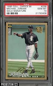 Global entry allows expedited arrival into the united states from international destinations. 1995 96 Collector S Choice Gold Signature 238 Michael Jordan Bulls Psa 10 Jordan Chicago Michael Jordan Chicago White Sox