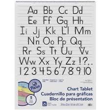 Pacon Chart Tablet 24 X 32 Inches 1 1 2 Inch Ruled Short Way 25 Sheets Chart Tablets Pacon Bullet Journal Ideas Pages
