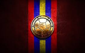 14 colombia soccer team logos ranked in order of popularity and relevancy. Download Wallpapers Colombia National Football Team Golden Logo South America Conmebol Red Metal Background Colombian Football Team Soccer Fcf Logo Football Colombia For Desktop Free Pictures For Desktop Free