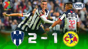 Gol y resumen revive las mejores jugadas del partido de la fecha 2 entre monterrey y las águilas en vivo desde el bbva. Monterrey America 2 1 Goles Final Ida Liga Mx Youtube