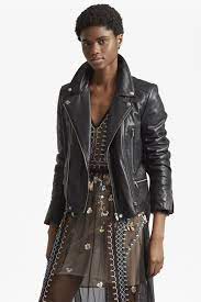 French Connection Clare Leather Biker Jacket Frenchconnection Cloth Fashion Coats For Women Coats Jackets Women