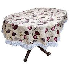 So grab it now (* all image are only for reference purpose, design and colour may varies. Pvc Oval Jsk 6 Seater Table Cover Size 54 X 78 Inch Rs 90 Piece Id 21674803133