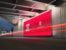Download Under The Bridge Billboard Mock Up Gk Mockups Store