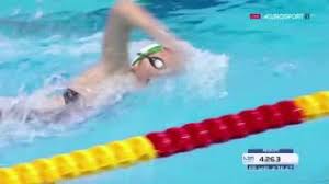 Hungary's boglarka kapas celebrates victory. Boglarka Kapas Wins Women S 800m Freestyle Final Len European Swimming Championships London 2016 Youtube