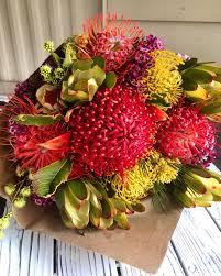 Spring Waratah Bouquet Protea Bouquet Old Town Temecula Bouquet
