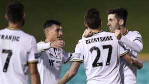 Macarthur western sydney wanderers western united аделаида юнайтед брисбен роар веллингтон феникс мельбурн виктори мельбурн харт ньюкасл джетс перт глори сентрал. Macarthur Fc Vs Western United 2 1 Win Puts Macarthur Bulls Closer To A League Finals In Inaugural Season