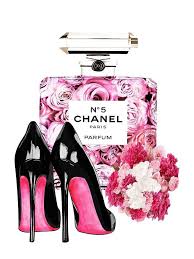 Pin By Aya Gamal On Schuhe Fashion Art Prints Chanel Wallpapers Chanel Wall Art
