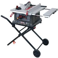 Craftsman 10 inch table saw with leg set. Craftsman 10 Inch Portable Table Saw Review 2021 Sawinery