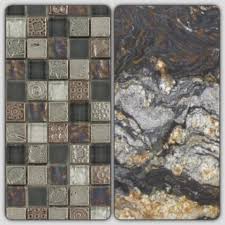 Santa Rosa Glass Mosaic Tile Back Splash Floor And Decor Outlet Of America Black Fusion Granite Counter Mosaic Tiles Backsplash Designs Glass Mosaic Tiles