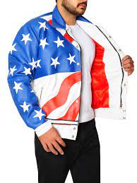 American Flag Faux Leather Jacket Men Jacket Mauvetree Faux Leather Jacket Men Leather Jacket Men Leather Jacket