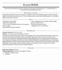 Walmart sales associate job description. Walmart Sales Associate Resume Example Company Name Washington District Of Columbia