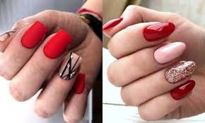 19 Pomyslow Na Czerwony Manicure Galeria Stylowych Zdobien