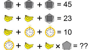 Si eres profesor, espero que te sirvan estos juegos matemáticos para tus clases. Solucion Al Enigma Contaste Bien Los Platanos Relojes Y Figuras Geometricas