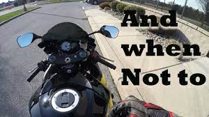 How To Push Start A Motorcycle Youtube