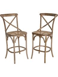 The oak tractor seat stool collection is inspired by a vintage tractor seat. Restoration Hardware Pair Of Madeleine Counter Stools Furniture Resth20155 The Realreal