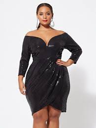 Shop Ftf Alivia Drape Bodycon Dress Find Your Perfect Size Online At The Best Price At Fashion T Plus Size Outfits Plus Size Fashion Plus Size Bodycon Dresses