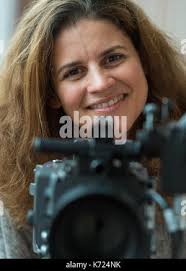 Hamburg, Germany. 14th Sep, 2017. The German film director Katja Benrath  standing at the Hamburg Media School, Germany, September 14 2017. Her film  "Watu Wote/All of Us" was awarded the Student Academy